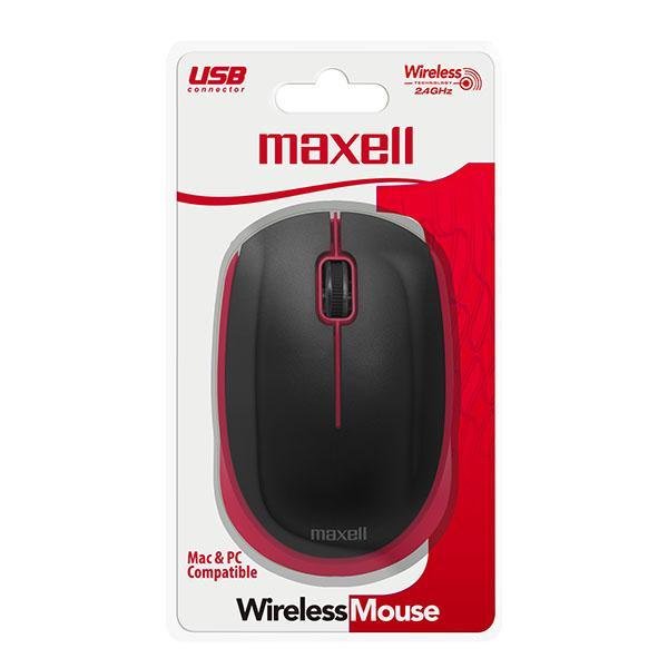 Maxell Mowr-100 Wireless Red - Farmacias Arrocha