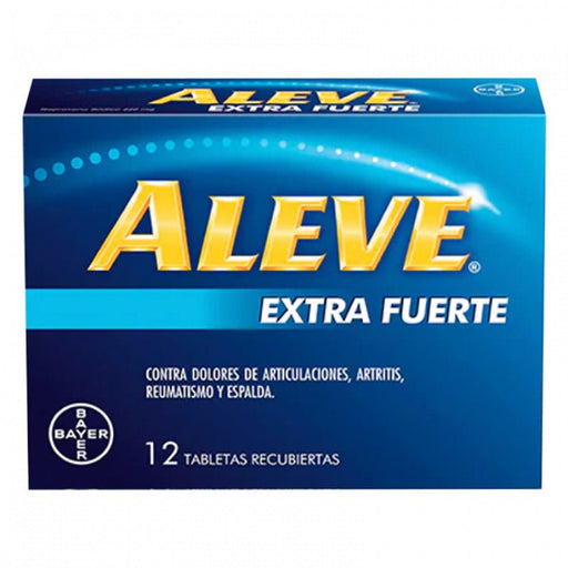 Aleve 220Mg X 12 Tabletas Recubiertas - Farmacias Arrocha