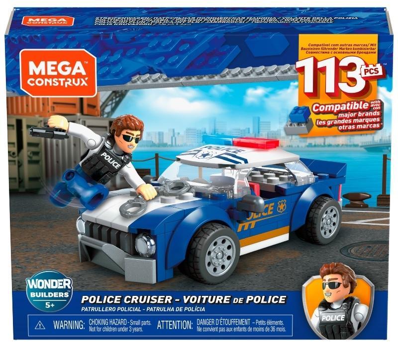 Mega Construx Patrulla de Policía con 113 Bloques - Farmacias Arrocha