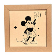 Fun Craft Cuadro De Madera Para Pintar Mickey & Minnie - Farmacias Arrocha
