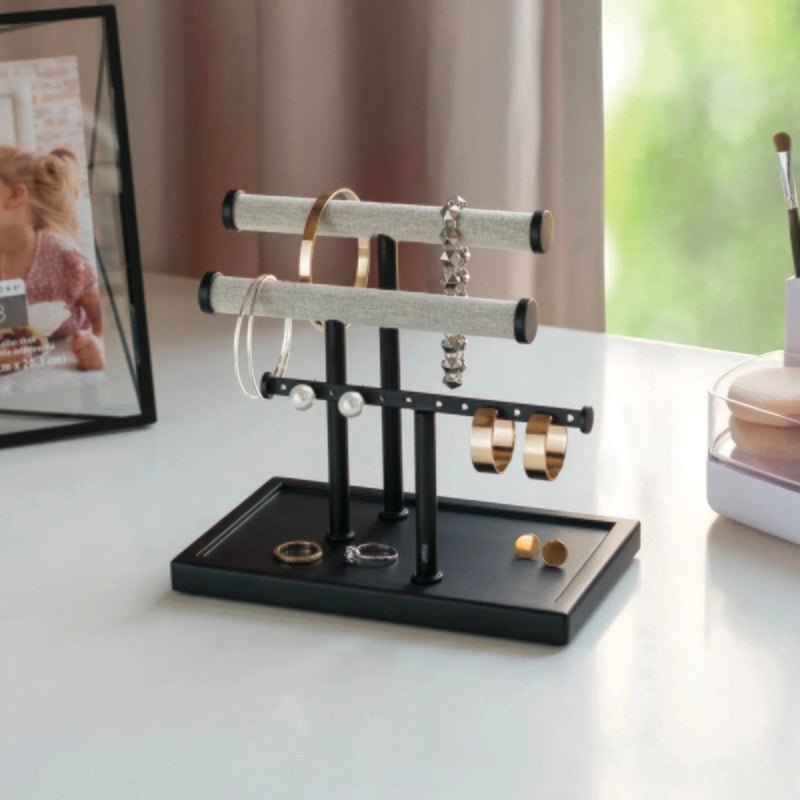 Umbra Organizador Para Joyas Con Bandeja Black - Farmacias Arrocha