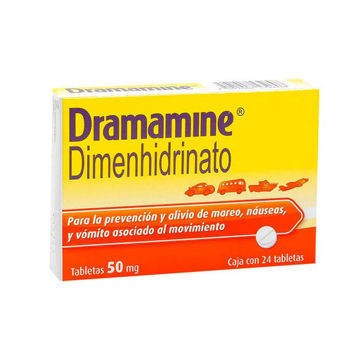 Dramanine 50Mg De 24 Tabletas - Farmacias Arrocha