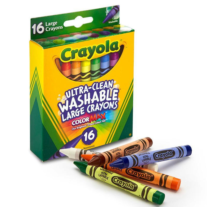 Crayola Ultra Clean -16 Large - Farmacias Arrocha
