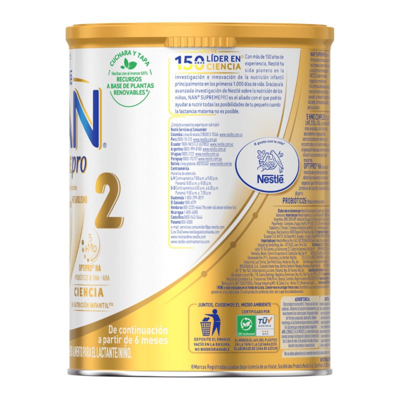 Nan Supremepro 2 800g - Farmacias Arrocha
