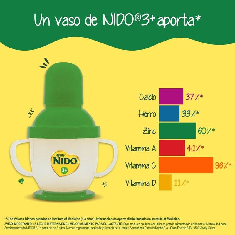 Nido 3+ 1600Gr - Farmacias Arrocha