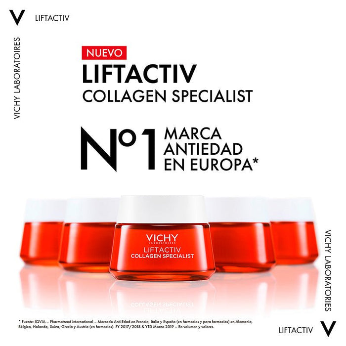 Vichy Crema Tratamiento Antiedad Liftactiv Collagen Specialist 50ml - Farmacias Arrocha
