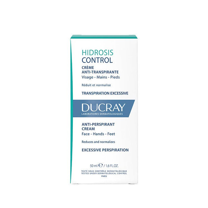 Ducary HIDROSIS Crema Control Antitranspirante para Manos y Pies 50ml - Farmacias Arrocha