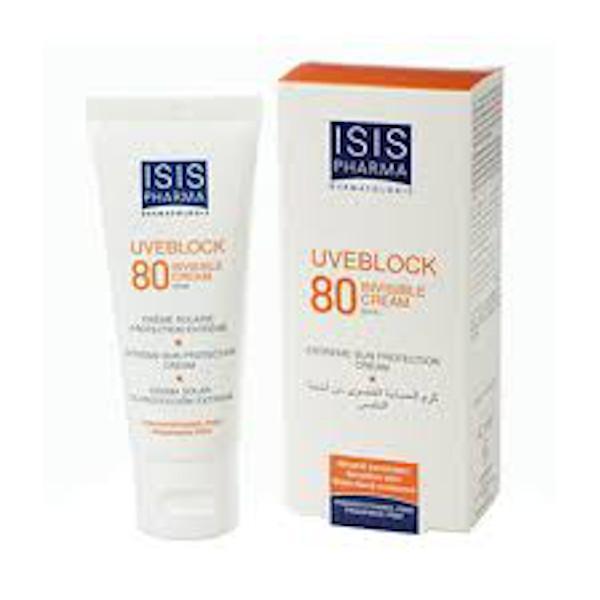 Isis Pharma Uveblock Spf 80 Invisible De 40 Ml - Farmacias Arrocha