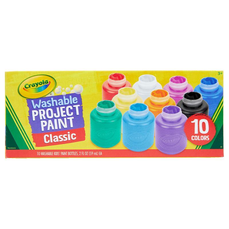 Crayola 10-2 Oz. Bottles Crayola Washable Kids - Farmacias Arrocha
