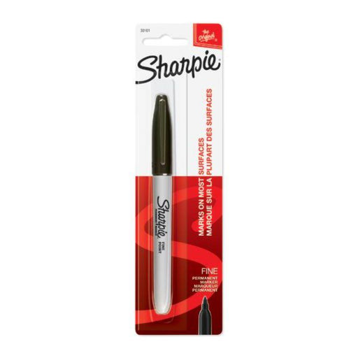 Sharpie Fine Black Carded - Farmacias Arrocha