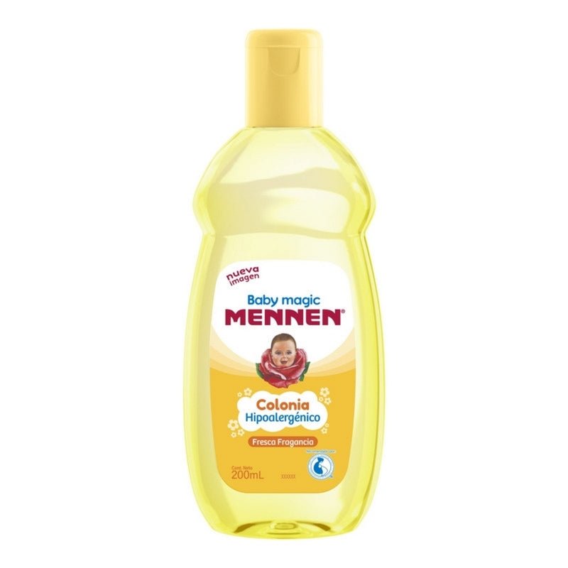 Colonia para Bebé Mennen Baby Magic Hipoalergénica 200 ml - Farmacias Arrocha