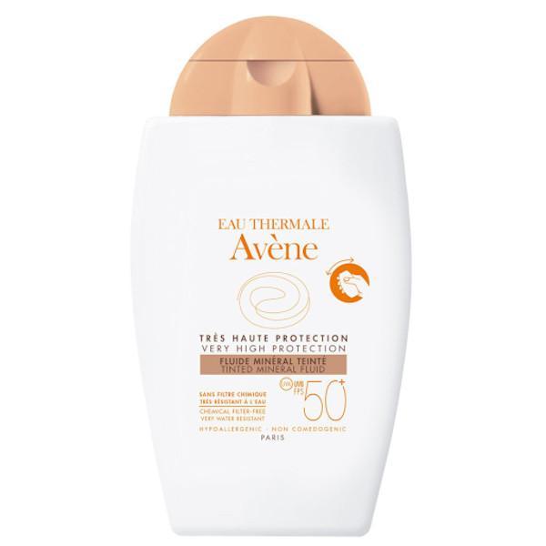 Avène Fluido Mineral Proteccion solar SPF 50 con color - Farmacias Arrocha