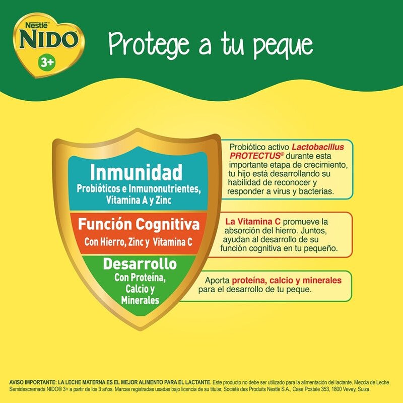 Nido 3+ 1600Gr - Farmacias Arrocha