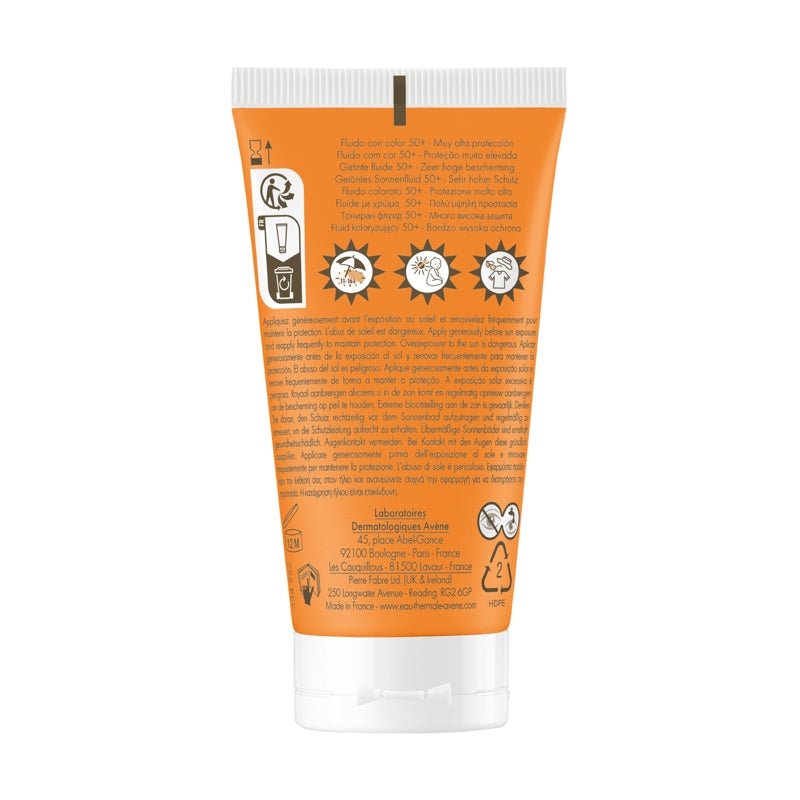 Avene Fluido Con Color Spf50+ 50Ml - Farmacias Arrocha