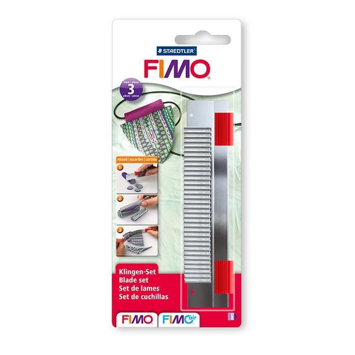 Staedler Accessory Fimo Blade Set Mixed 3Pcs - Farmacias Arrocha