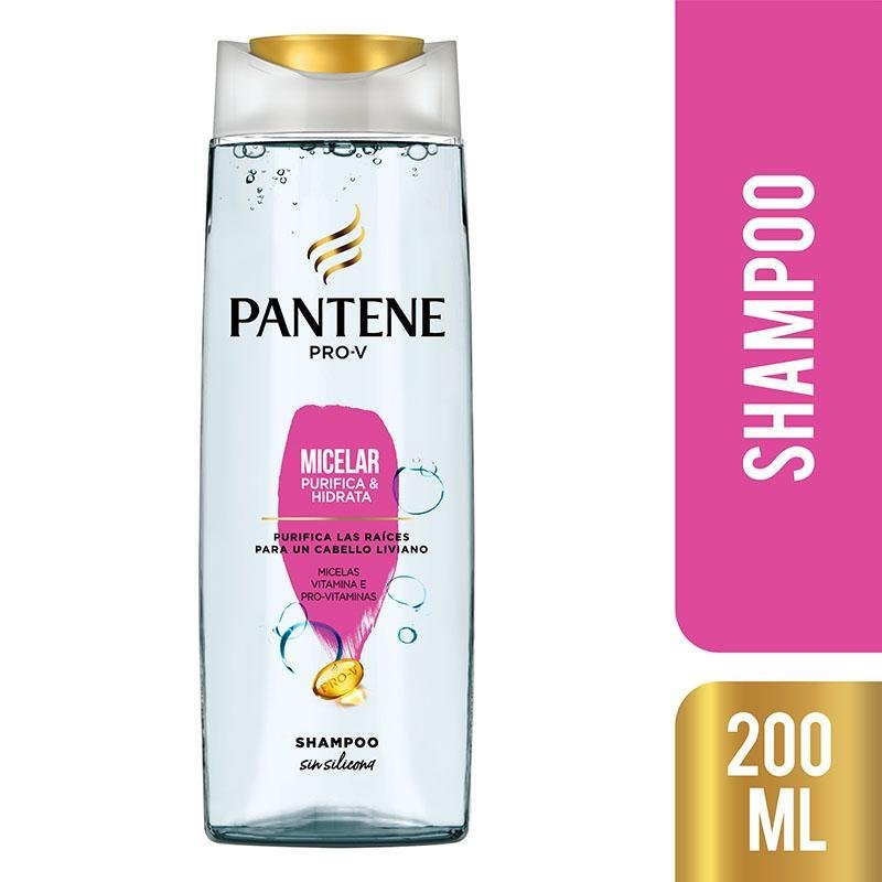Pantene Shampoo Micelar 200Ml - Farmacias Arrocha