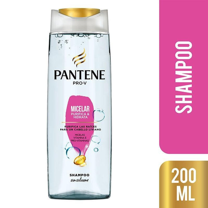 Pantene Shampoo Micelar 200Ml - Farmacias Arrocha