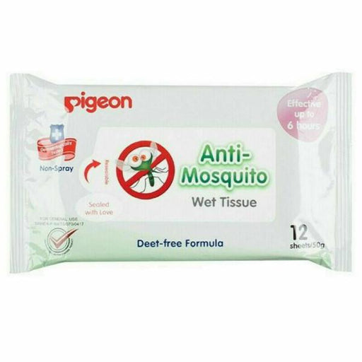 Pigeon Baby Wipes Mosquito 12 - Farmacias Arrocha