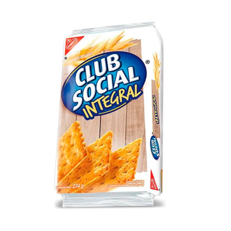 Nabisco Club Social Integral 26Gr - Farmacias Arrocha