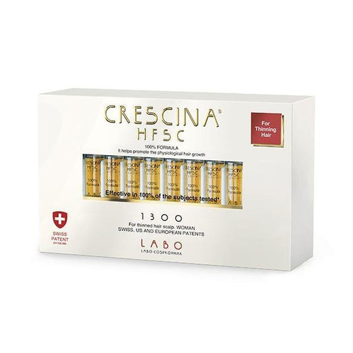 CRESCINA® Re-crecimiento HFSC 100% 1300 - MUJER - 10 Ampollas - Farmacias Arrocha
