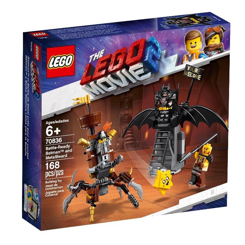 Lego Battle-Ready Batman and MetalBeard - Farmacias Arrocha