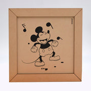 Fun Craft Cuadro De Madera Para Pintar Mickey & Minnie - Farmacias Arrocha