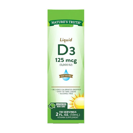 Vitamin D Liquid 5000 Iu 2 Oz - Farmacias Arrocha
