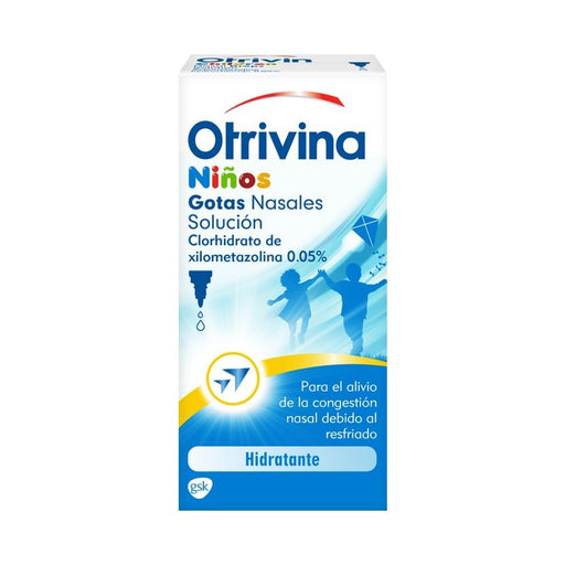 Otrivina Niños 0.05% Gotas Nasales 10 Ml - Farmacias Arrocha