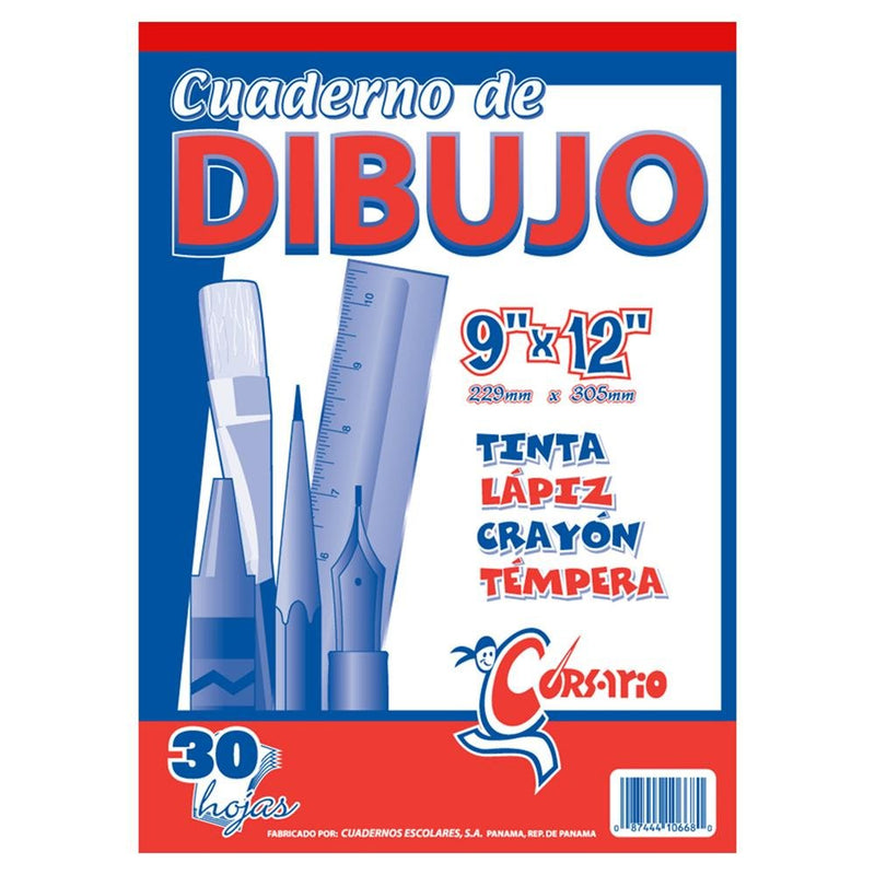 Corsario Cuaderno Dibujo Senc 9X12 (36) - Farmacias Arrocha
