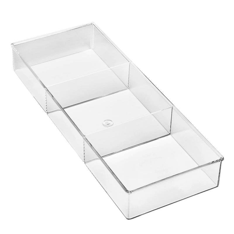 Whitmor Small 3 Section Clear Drawer Organizer - Farmacias Arrocha