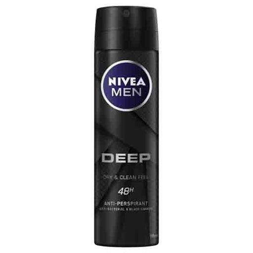 Nivea Deo Spray Deep Men 12/150 Ml - Farmacias Arrocha