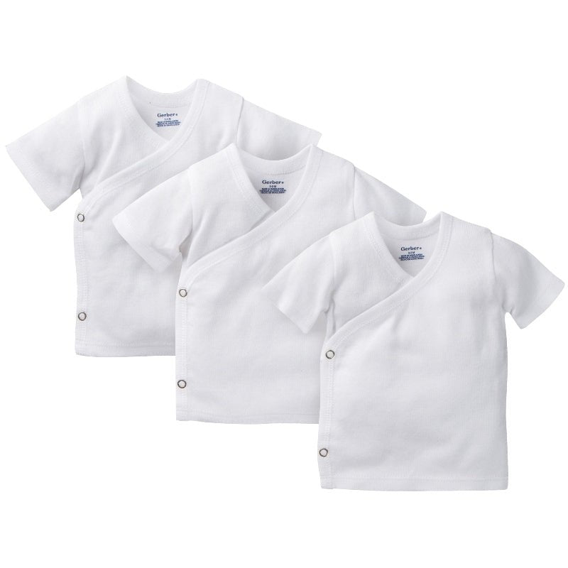 Gerber Set 3 Camisas con Broche Lateral - Farmacias Arrocha