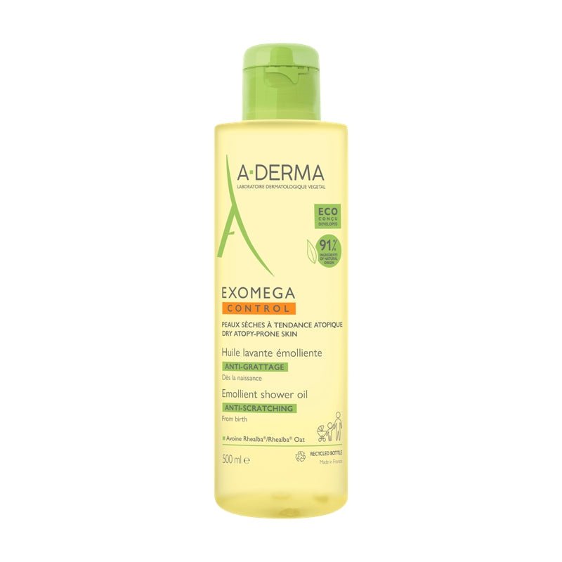 A-Derma Exomega Control Aceite Emoliente 500Ml (Pieles Secas/Atópicas) - Farmacias Arrocha