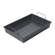Chicago Metallic Bandeja Pro Antiadherente Para Rostizar 13.5"X 9.5"X2" - Farmacias Arrocha
