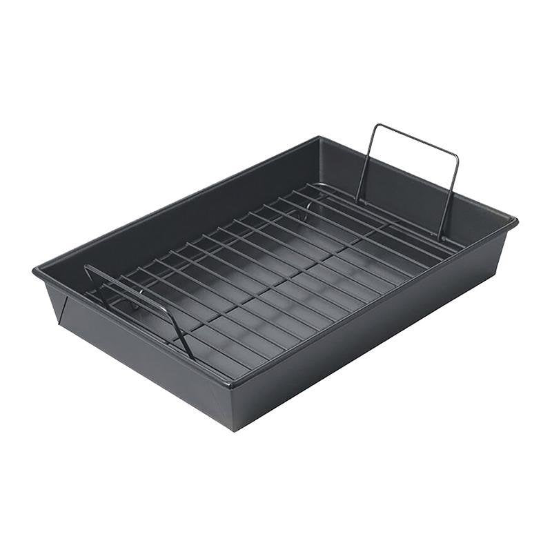 Chicago Metallic Bandeja Pro Antiadherente Para Rostizar 13.5"X 9.5"X2" - Farmacias Arrocha