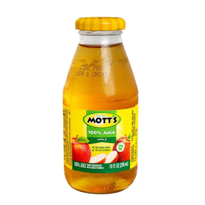 Motts Apple 100% Juice 10Oz - Farmacias Arrocha