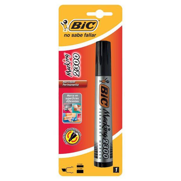 Bic Marcador Permanente Negro Blis 1 - Farmacias Arrocha