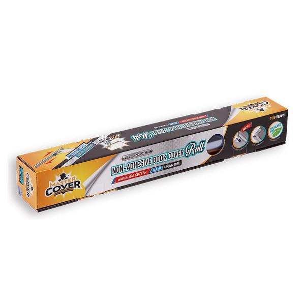 Top Team Pvc Matt No Adhesive Book Cover Clear - Farmacias Arrocha