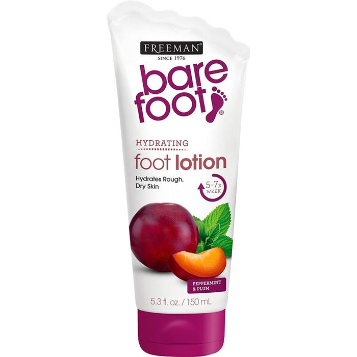 Freeman Barefoot Peppermint & Plum Foot Lotion - Farmacias Arrocha