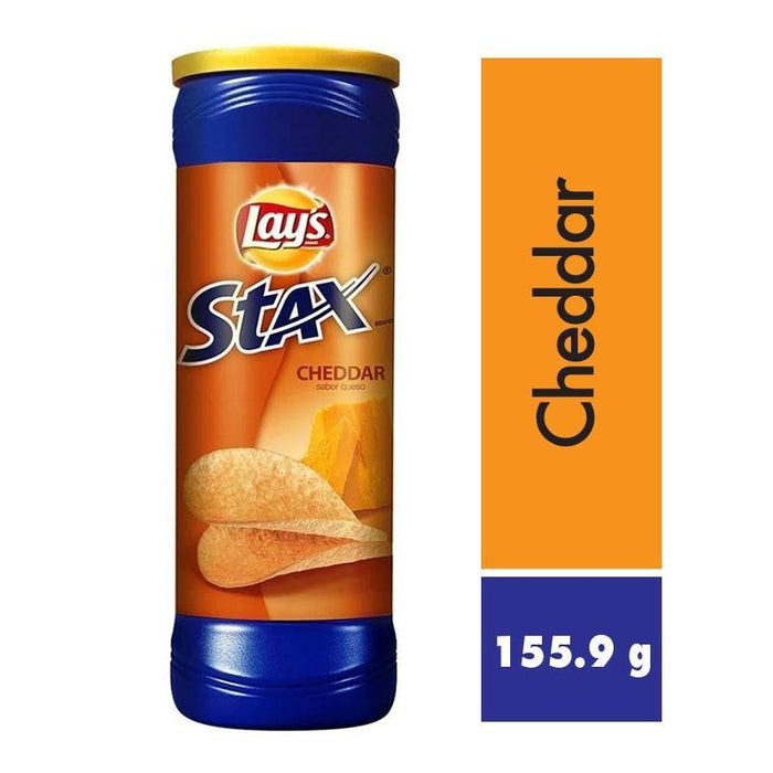 Lays Stax Cheddar 155.9Gr - Farmacias Arrocha