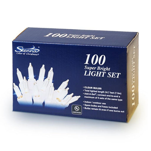 Sienna Luces Cálidas De 100 Foquitos, Cable Blanco - Farmacias Arrocha