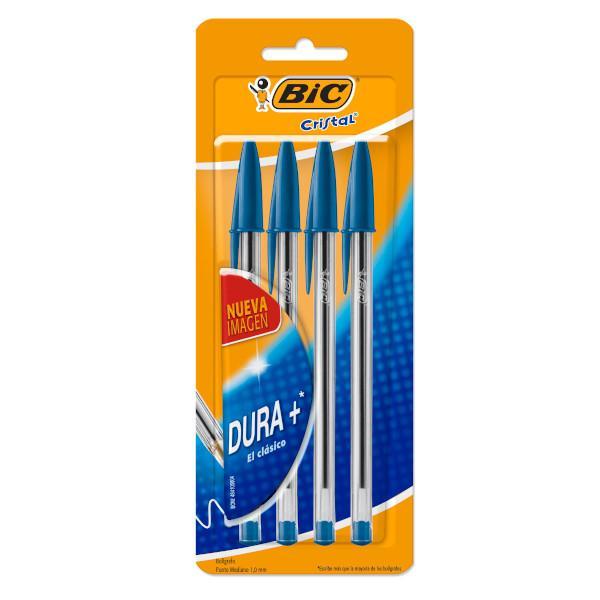 Bic Boligrafos Clasico Pouch 4 Azul - Farmacias Arrocha
