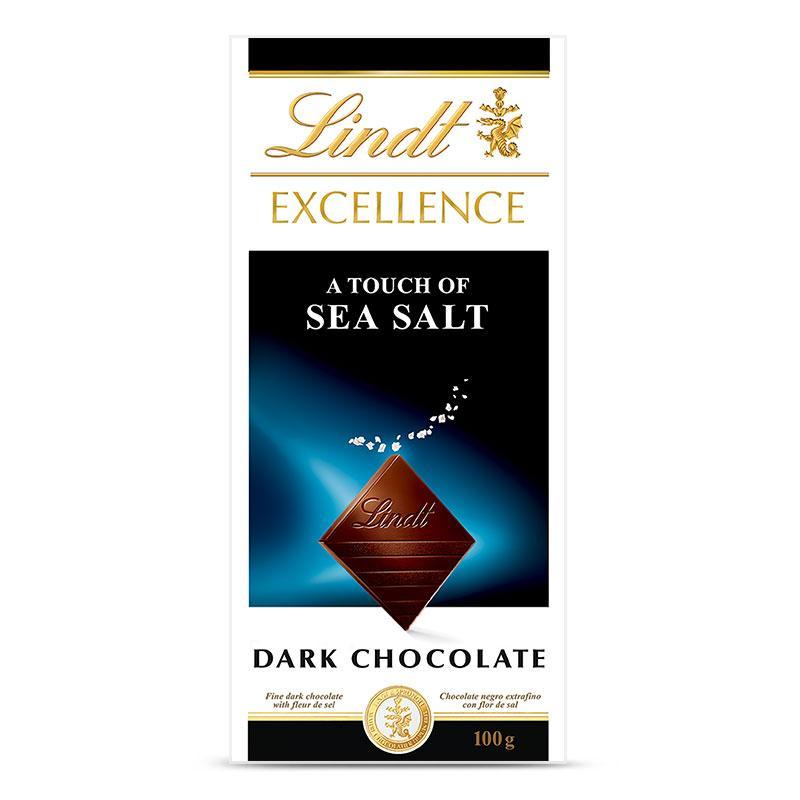 Lindt Excellence Sea Salt 100Gr - Farmacias Arrocha