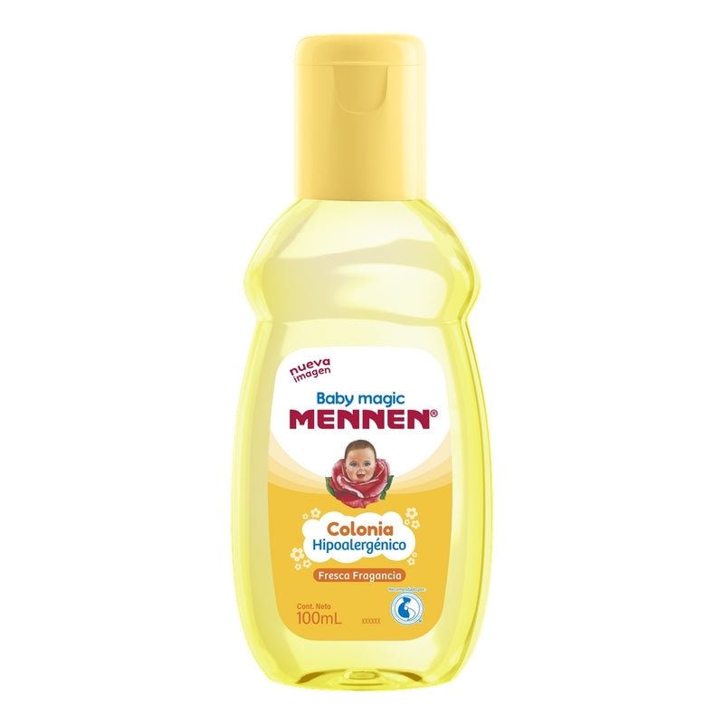 Colonia para Bebé Mennen Baby Magic Hipoalergénica 100 ml - Farmacias Arrocha