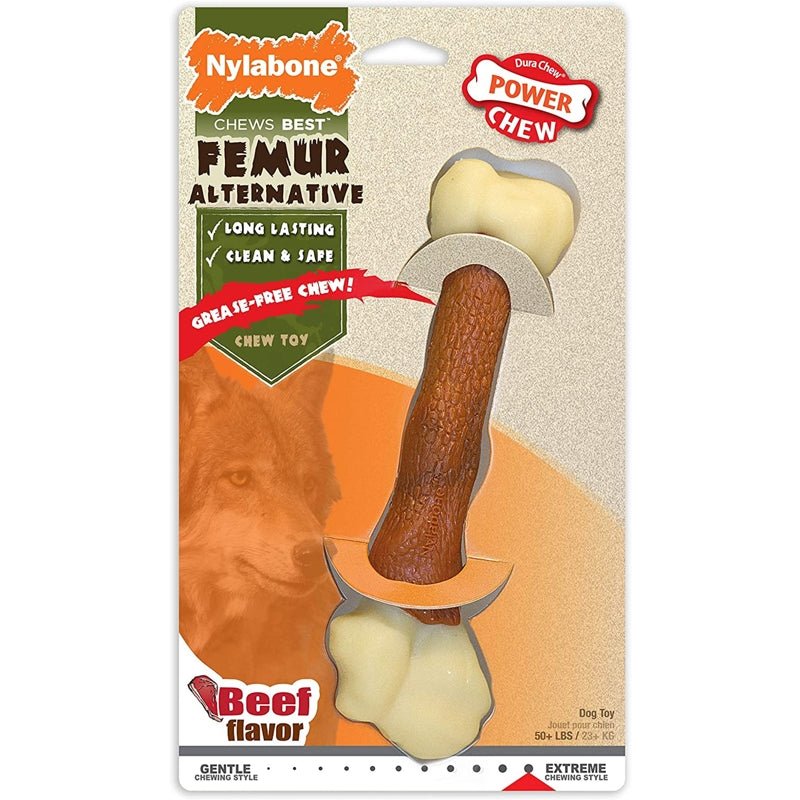 Nylabone Juguete Forma De Femur Sabor Carne - Farmacias Arrocha