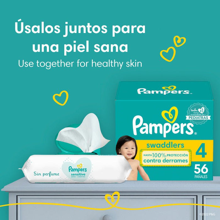 Pampers Swaddlers Talla 1, 96 Pañales