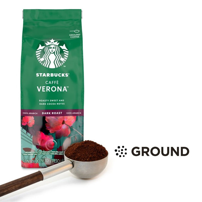 Starbucks Verona Tueste Oscuro Café Molido Bolsa 250g - Farmacias Arrocha