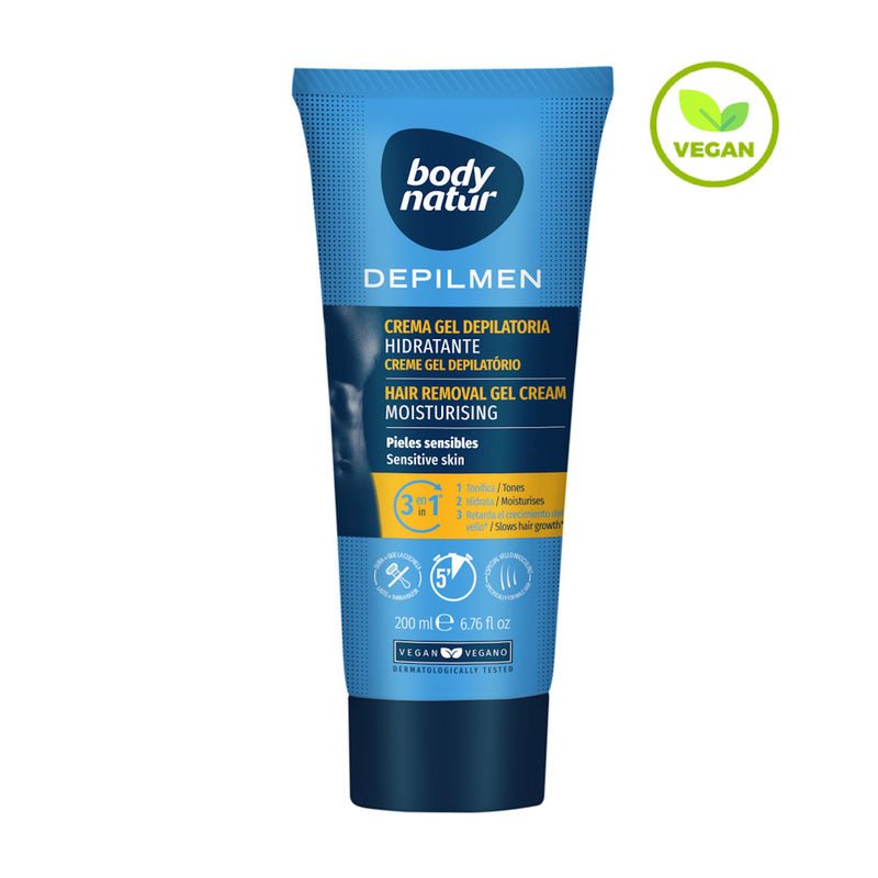 Body Natur Crema Depilatoria Hidratante para Pieles Sensibles 200Ml - Farmacias Arrocha