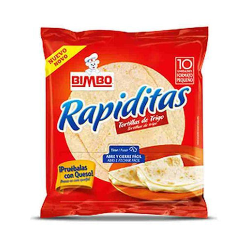 Bimbo Rapiditas Tortillas de Harina 12 Piezas 300Gr - Farmacias Arrocha