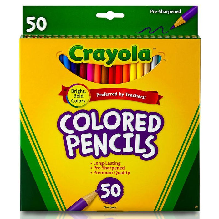Crayola 50 Ct Long Super Spectrum Color Crayola - Farmacias Arrocha